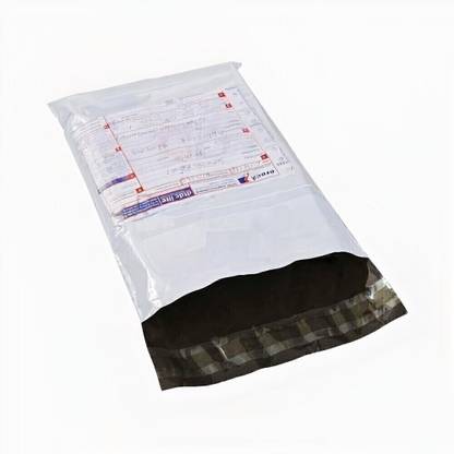 REMY PACKAGING 10X14 INCH Tamper Proof Courier Bags With POD JACKET Envelopes Pouches Cover Poly Bags for Shipping Packing Mailing 60 Micron 100 PCS Packet