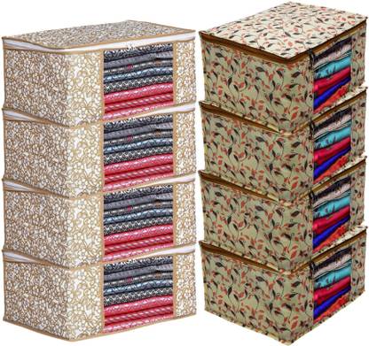 DCI Multipurpose Usage cover Saree Cover/Saree bags Transparent window Storage Organizer saree cover