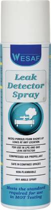 wesaf Leak Detector Spray Grade 9924 400ML Detects Air & Gas Leaks from Pipes Gas Detector