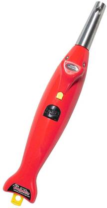 Protos India.Net Kitchen Dolphin Shape Electronic 2 in 1 Electric Gas Lighter with Led Torch Plastic Electronic Gas Lighter