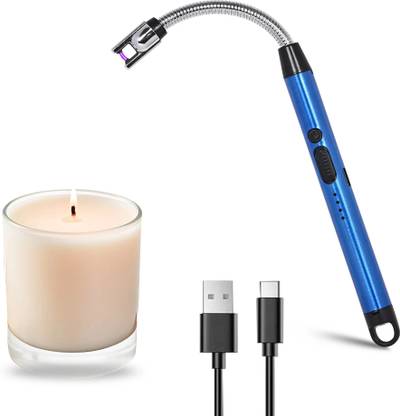Easy Peasy USB RECHARGEABLE LIGHTER Steel Electronic Gas Lighter