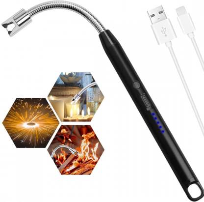 Lito Rechargeable Electric Arc Lighter Ignition Lighter Aluminium Electronic Gas Lighter