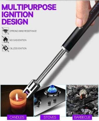 COOLZONE Plastic, Steel Electronic Gas Lighter
