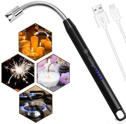 Shoprix SHP-GASLIGHTER Steel Electronic Gas Lighter