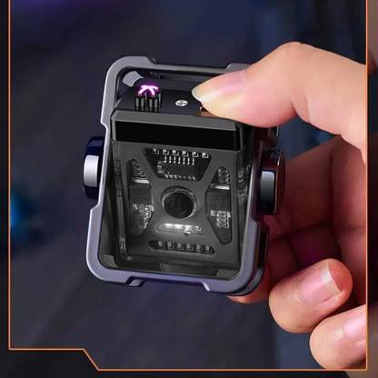 FITUP ™Arc Plasma Current Lighter Metal Creative Fidget Spinner Steel Gas Lighter