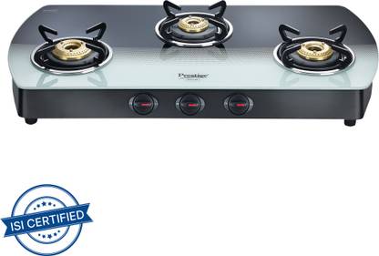 Prestige Premia Glass Manual Gas Stove