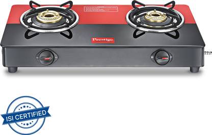 Prestige Atlas Duo 02 Glass Manual Gas Stove