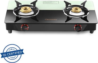 Butterfly Rapid Plus Glass Manual Gas Stove