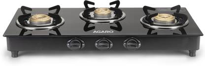 AGARO Glass Manual Gas Stove