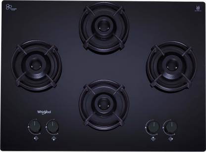 Whirlpool EVOLVE HYBRID HD 704 BRASS Glass Automatic Hob