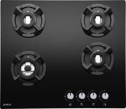 Elica CLASSIC BRASS 4B 60 Hob Stainless Steel Automatic Hob