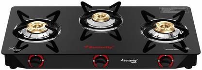 Butterfly RAPID 3B Glass Manual Gas Stove