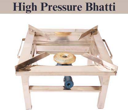 NICKY TASHA Gas Bhati Stainless Steel Stainless Steel Manual Gas Stove