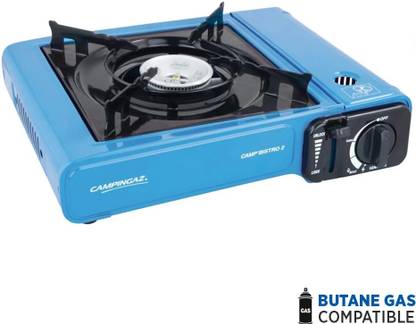 Campingaz Camp Bistro Camping Stove, Portable Gas Stove 2200 W Stainless Steel Automatic Butane Gas Stove