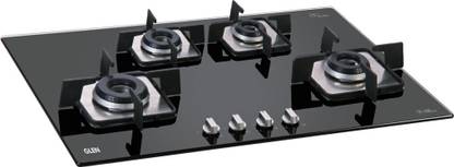 Glen BH1074SQIN Built In Glass Hob 8 MM Thick Toughened Glass Hob 2 Years Warranty Glass Automatic Hob