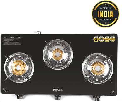 BOROSIL Glass Manual Gas Stove
