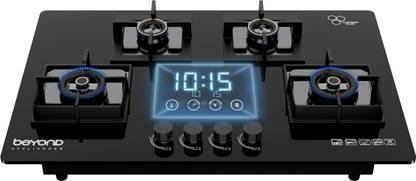 BEYOND BY BYONDNXT Dorado Smart Hobtop with Digital Timer FFD and Auto Ignition Glass Automatic Hob