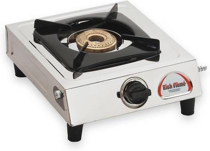 Rich flame Uno Basic Single Stainless Steel Manual Gas Stove