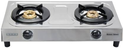 USHA Maxus GS2 001 Stainless Steel Manual Gas Stove