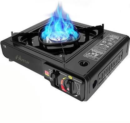 HAIYUN Windproof Butane Camp Stove, Can use portable gas tanks and liquefied gas tanks Stainless Steel Automatic Butane Gas Stove