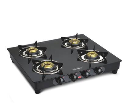 PADMINI CS-4 GT SHINE Glass Manual Gas Stove