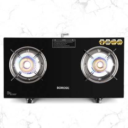 BOROSIL Magnum Glass Manual Gas Stove