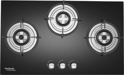 Hindware Smart Appliances Ella Plus 3B 75 CM Glass Automatic Hob