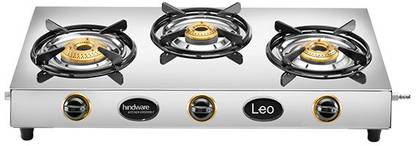 Hindware Leo 3b Stainless Steel Manual Gas Stove