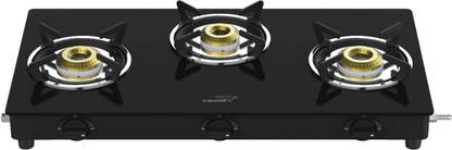 V-Guard VGD 369 PL Glass Manual Gas Stove