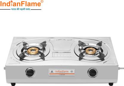 IndianFlame Stainless Steel Manual Gas Stove