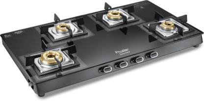 Prestige Vectra Glass Manual Gas Stove