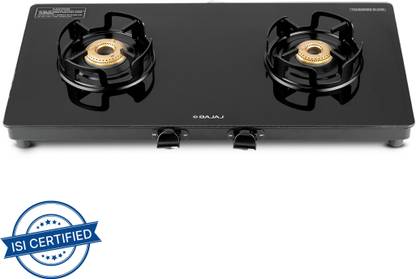 BAJAJ GP4 Slim Glass Manual Gas Stove
