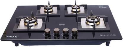 BEYOND BY MUKUNDA FOODS Dorado Smart Hobtop with Digital Timer FFD and Auto Ignition Glass Automatic Hob