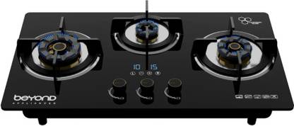 BEYOND BY BYONDNXT Dorado Plus Smart Hobtop with Digital Timer FFD and Auto Ignition Glass Automatic Hob