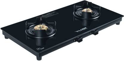 Lazer Slimo Toughened Ultra Slim Glass Manual Gas Stove