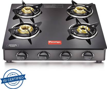 Prestige Atlas Glass Manual Gas Stove