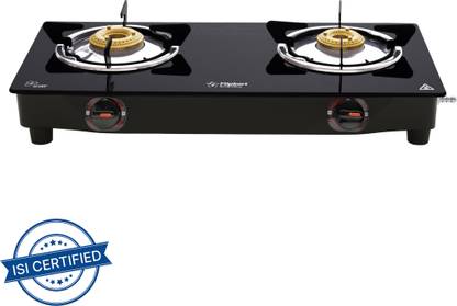 Flipkart SmartBuy Imperio 2 Burners Glass Manual Gas Stove