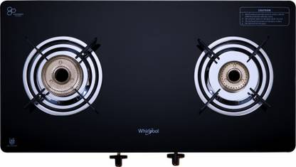 Whirlpool SUPREMO 266 CT Glass Manual Gas Stove