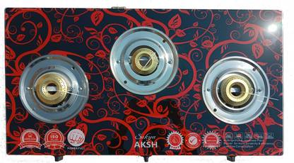 Sukya Aksh Glass Automatic Gas Stove