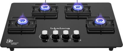 Lifelong Ember LLHT934 HobTop with Battery Operated Ignition Glass Automatic Hob