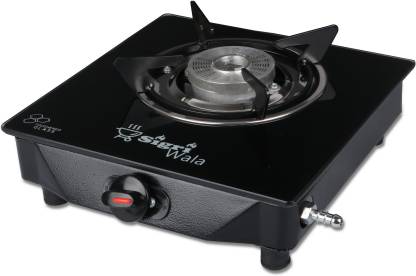 Sigri-wala Tornado Delux ISI Certified Glass Manual Gas Stove  (1 Burners)