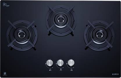 Elica RG FLEXI HCT 360 DX LOTUS BK Glass Automatic Hob
