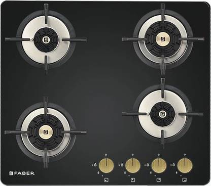 FABER Hob Maxus HT604 CRS BR CI AI Glass Automatic Hob