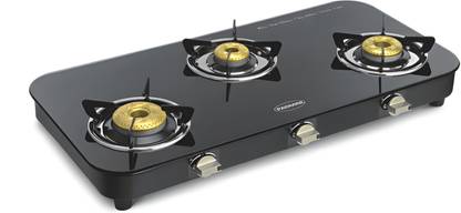 PADMINI CS-3 GT DLX HF Glass Manual Gas Stove