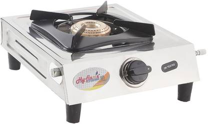 HY FLAME Single Burner Gas Stove Stainless Steel Manual Gas Stove