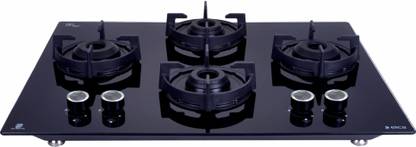 Elica FLEXI 470 LOTUS IND HD BRASS Glass Automatic Hob