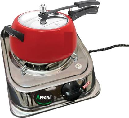 APPGEN ISI MARK 1250 Watts Electric Coil Cooking Stove Works With All Cookwares Electric Cooking Heater