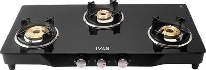 IVAS Ultraflame 3B Brass Manual Gas Stove