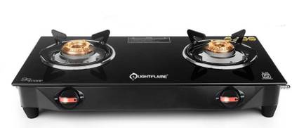 LIGHTFLAME Blacky - 2B Glass Manual Gas Stove