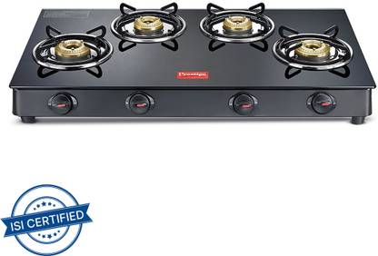 Prestige Magic Gas Stove Glass Manual Gas Stove
